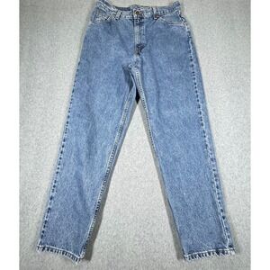 VTG Levi's 921 Jeans Womens 14 Blue Faded Orange Tab Tapered Fit High Rise 90s